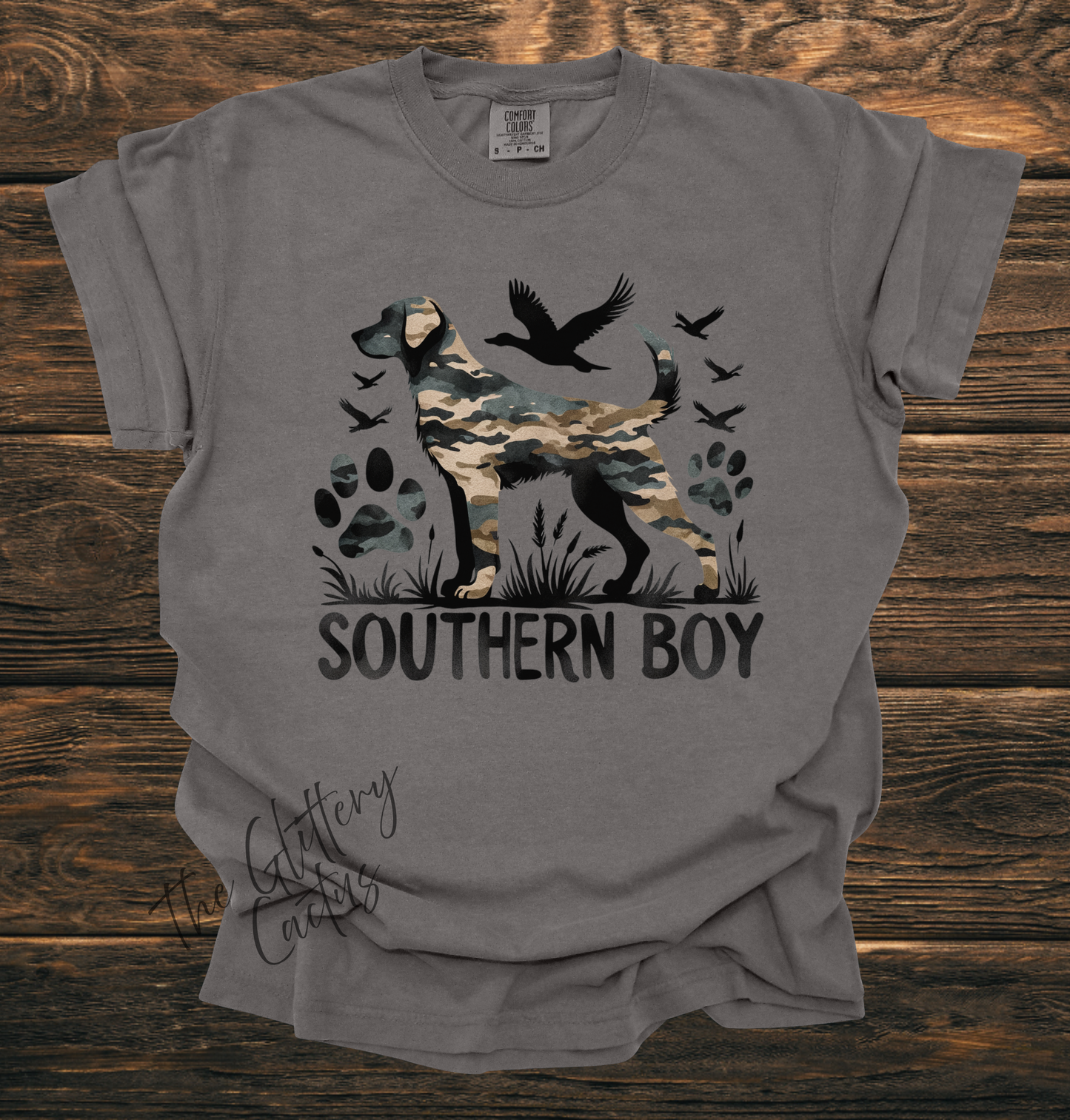 Southern Boy Camo Dog