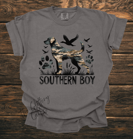 Southern Boy Camo Dog