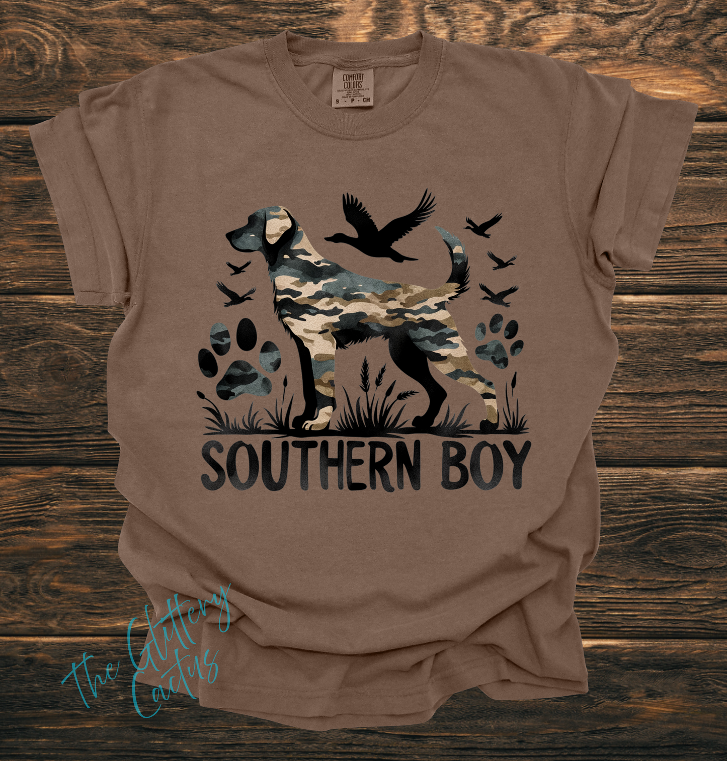 Southern Boy Camo Dog