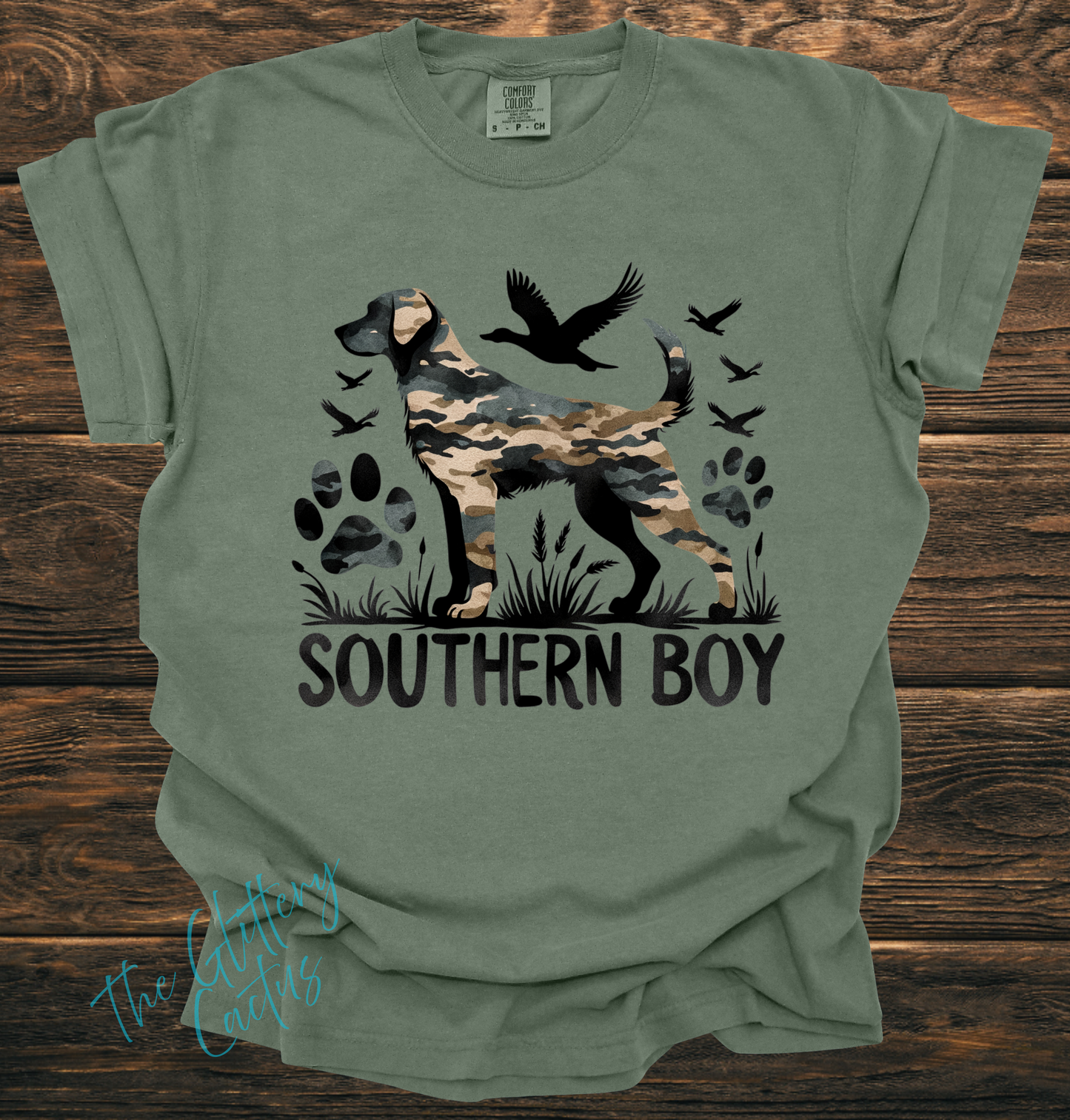 Southern Boy Camo Dog
