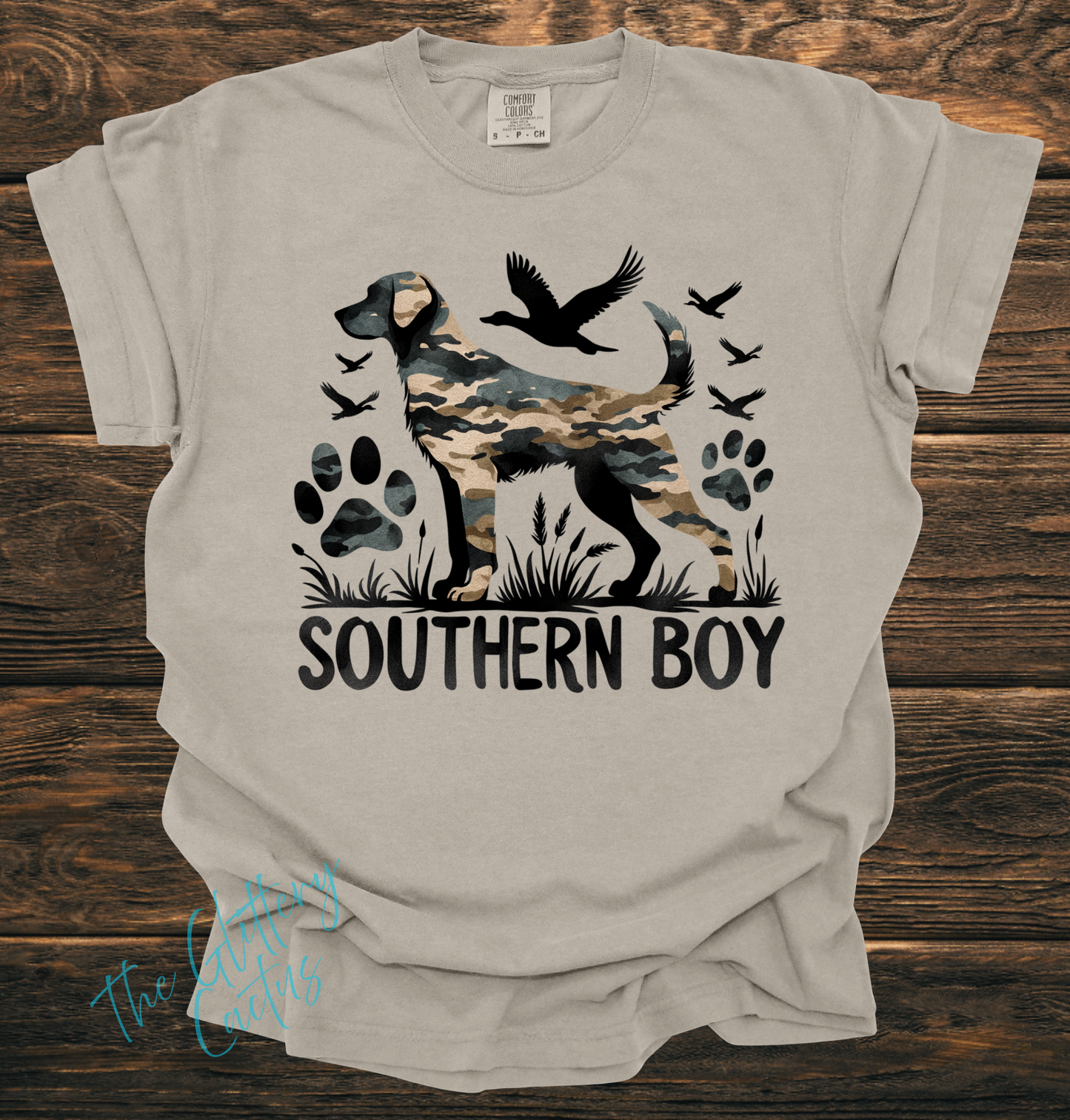 Southern Boy Camo Dog
